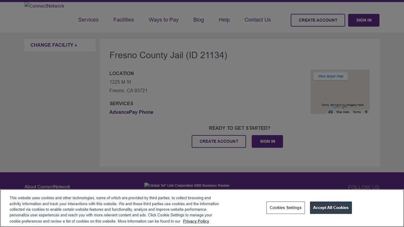 Fresno County Jail (ID 21134) | ConnectNetwork